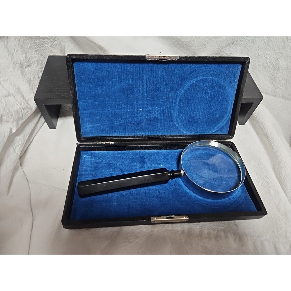 RARE Glass Magnifying Type Class 1 Union Instrument Corp with Case U.L.C Japan